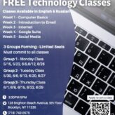 Technology classes flyer